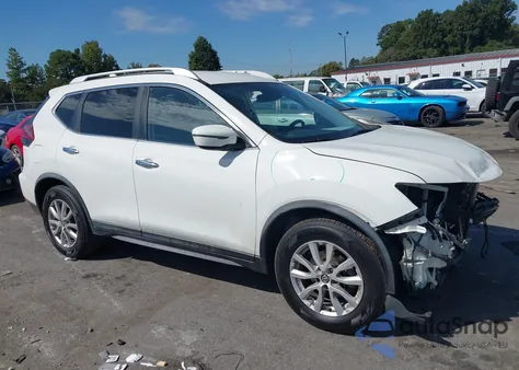 2019 Nissan Rogue Sv from USA, damaged, VIN KNMAT2MT2KP526880